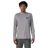 High Country Outfitters 01. MENS APPAREL - MENS LS SHIRTS - MENS LS HOODY Men's HC Capilene Cool Daily Hoody FEA FEATHER GREY