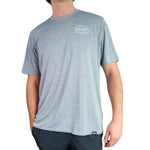 High Country Outfitters 01. MENS APPAREL - MENS SS SHIRTS - MENS SS ACTIVE Men's HC Capilene Cool Daily Shirt STEAM BLUE - LT PLUME GREY