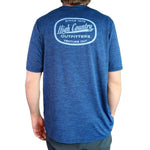 High Country Outfitters 01. MENS APPAREL - MENS SS SHIRTS - MENS SS ACTIVE Men's HC Capilene Cool Daily Shirt UTBX UTILITY BLUE - LIGHT UTILITY BLUE X-DYE