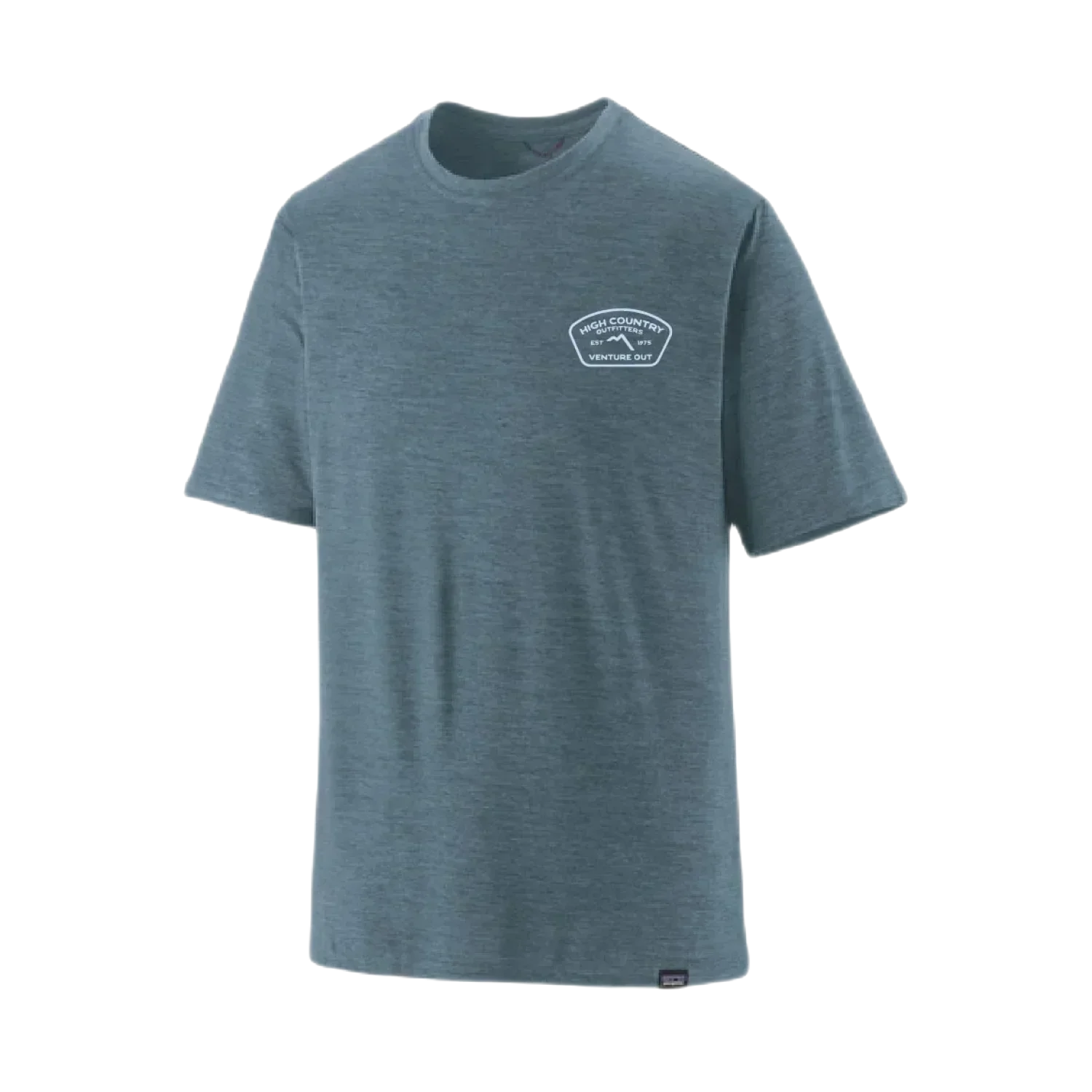 High Country Outfitters 01. MENS APPAREL - MENS SS SHIRTS - MENS SS ACTIVE Men's HC Capilene Cool Daily Shirt UTBX UTILITY BLUE - LIGHT UTILITY BLUE X-DYE