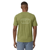 High Country Outfitters 01. MENS APPAREL - MENS SS SHIRTS - MENS SS ACTIVE Men's HC Capilene Cool Daily Shirt BKGX BKHRN GRN - LT BKHRN GRN X-DYE