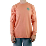 High Country Outfitters 01. MENS APPAREL - MENS T-SHIRTS - MENS T-SHIRT LS Men's HC GA Circle CC Long Sleeve TERACOTTA