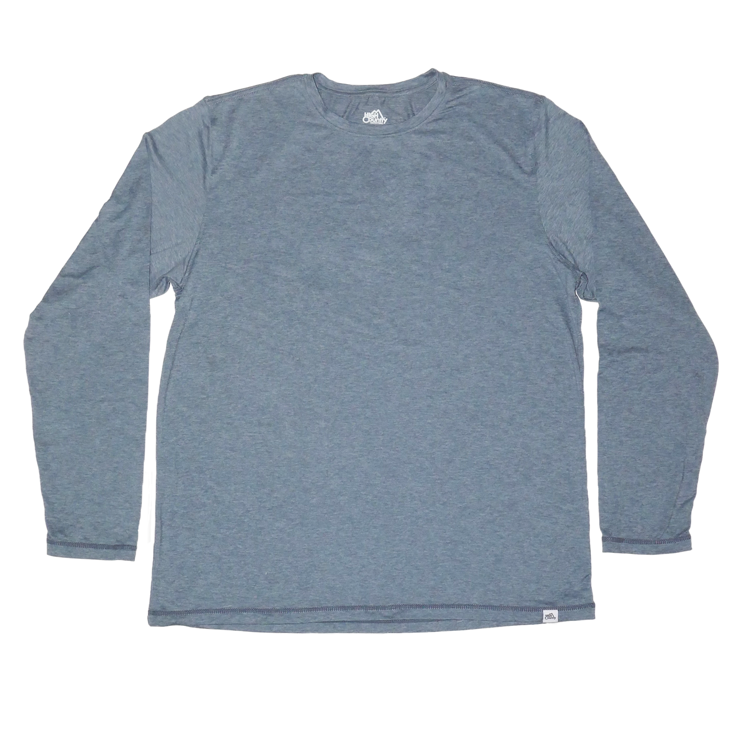 High Country Outfitters 01. MENS APPAREL - MENS LS SHIRTS - MENS LS ACTIVE Men's High Country Performance Tech Long-Sleeve BLUE MIRAGE