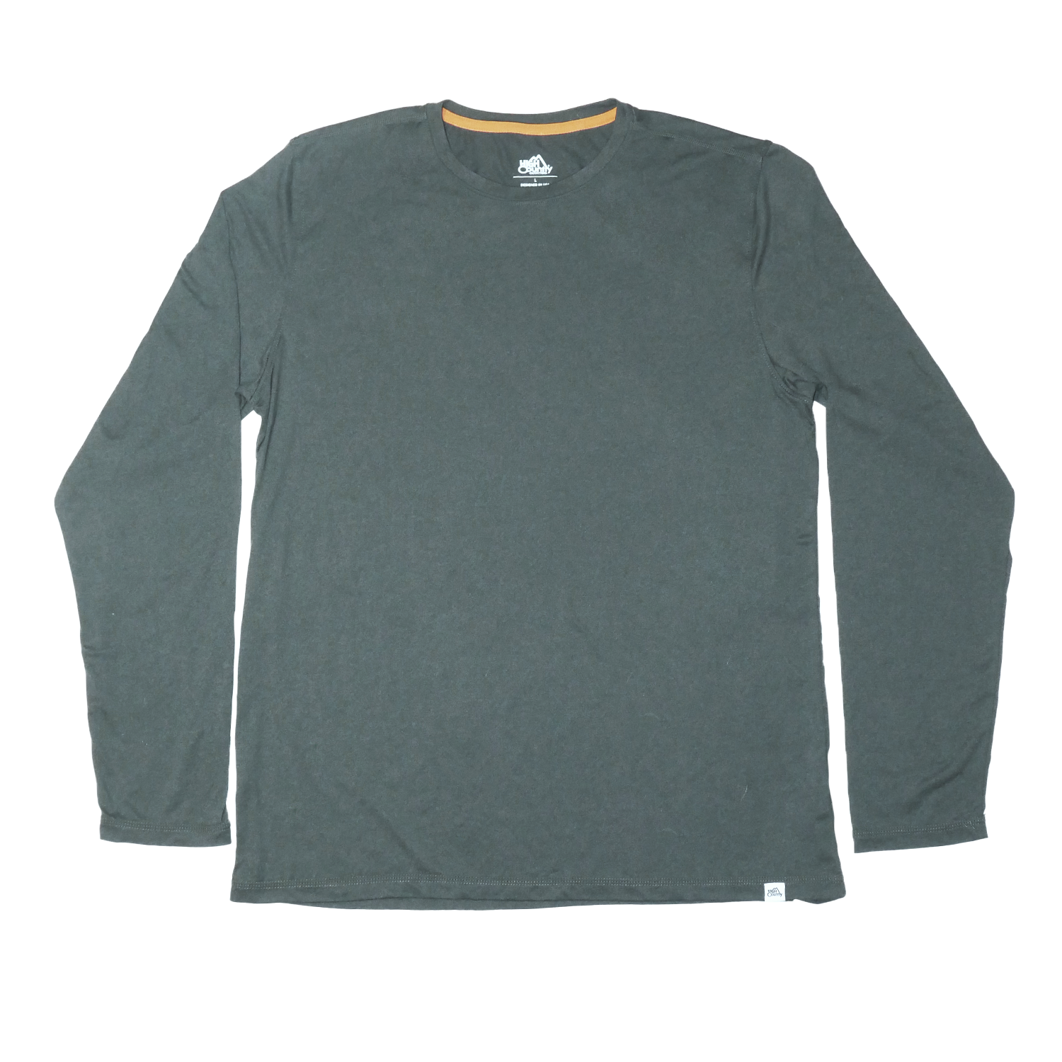 High Country Outfitters 01. MENS APPAREL - MENS LS SHIRTS - MENS LS ACTIVE Men's High Country Performance Tech Long-Sleeve HEATHER DARKEST SPRUCE