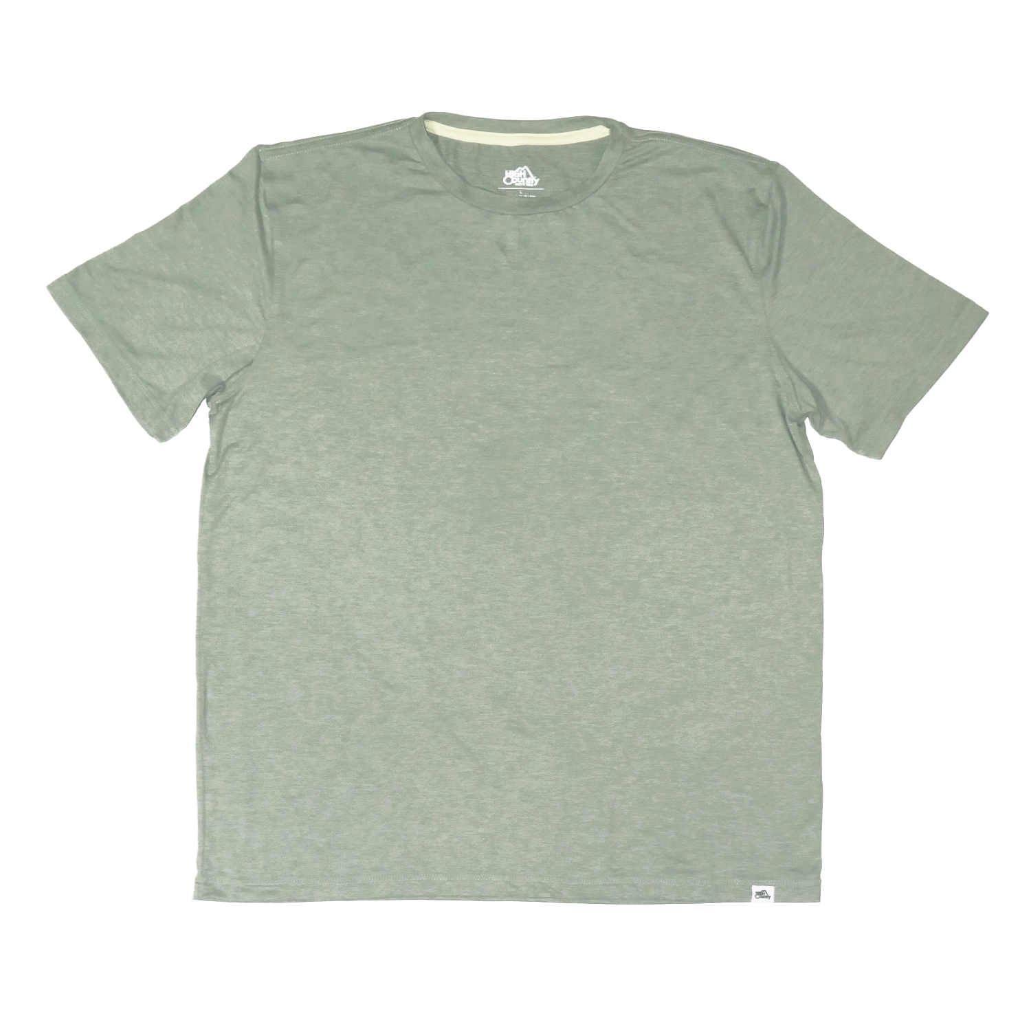 High Country Outfitters 01. MENS APPAREL - MENS SS SHIRTS - MENS SS ACTIVE Men's High Country Performance Tech Short-Sleeve HEATHER SEAGRASS