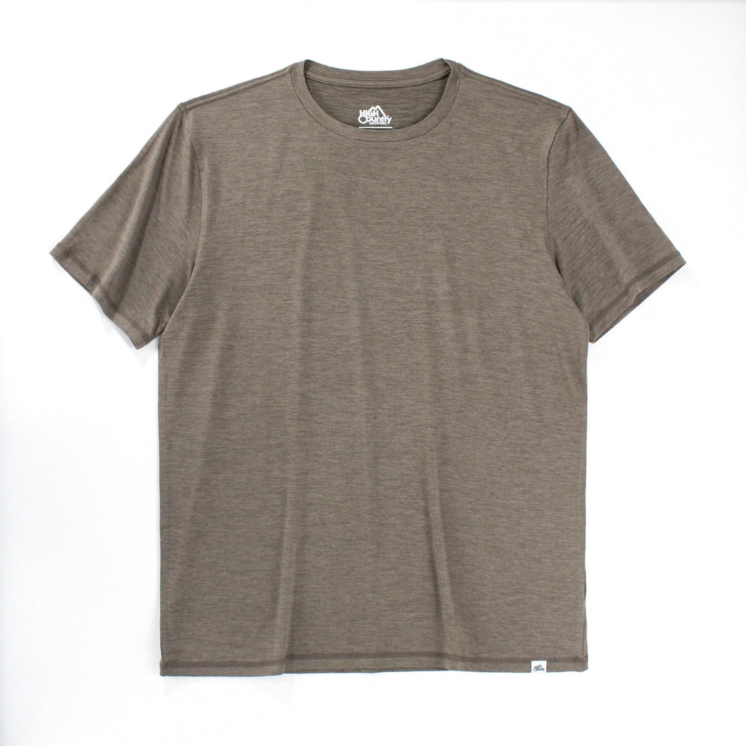 High Country Outfitters 01. MENS APPAREL - MENS SS SHIRTS - MENS SS ACTIVE Men's High Country Performance Tech Short-Sleeve SMOKEY OLIVE