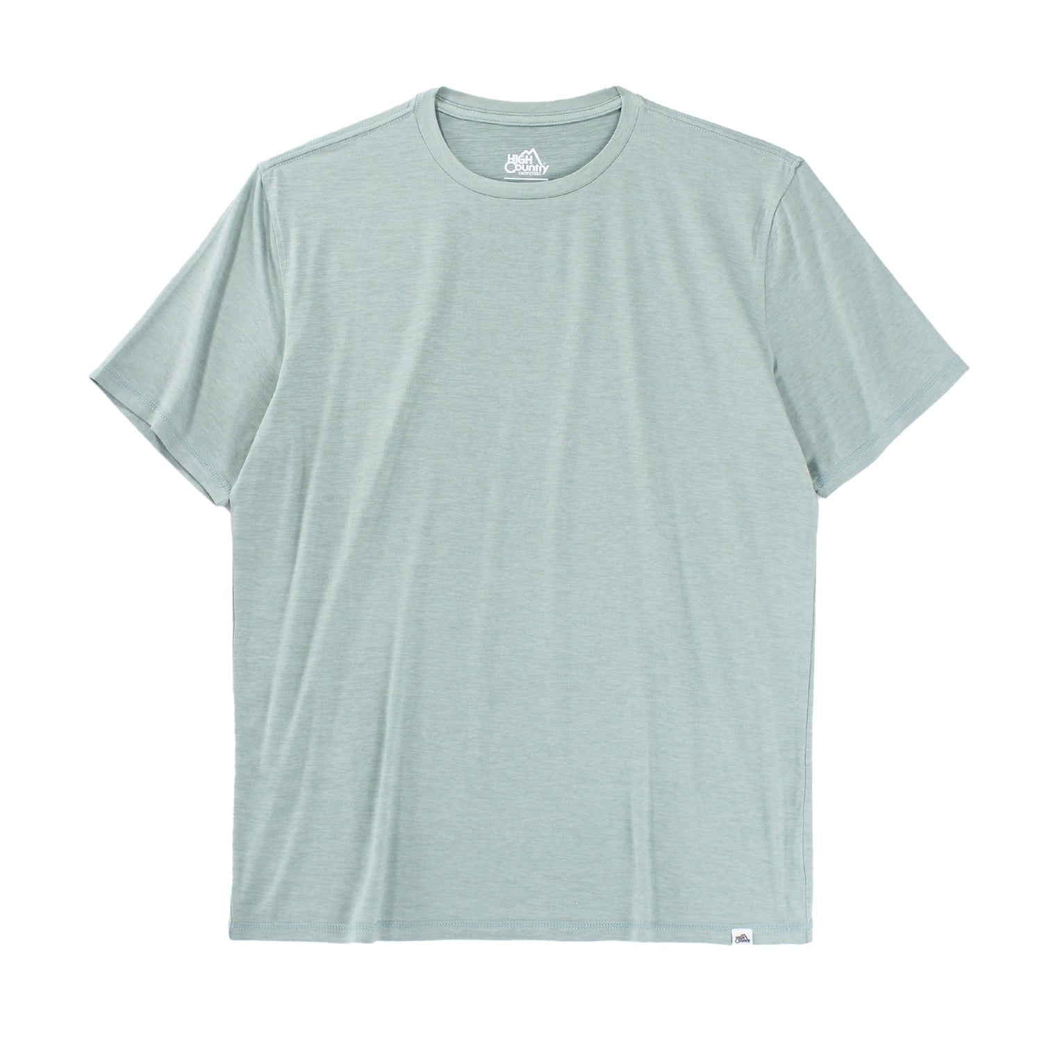 High Country Outfitters 01. MENS APPAREL - MENS SS SHIRTS - MENS SS ACTIVE Men's High Country Performance Tech Short-Sleeve FROSTY GREEN