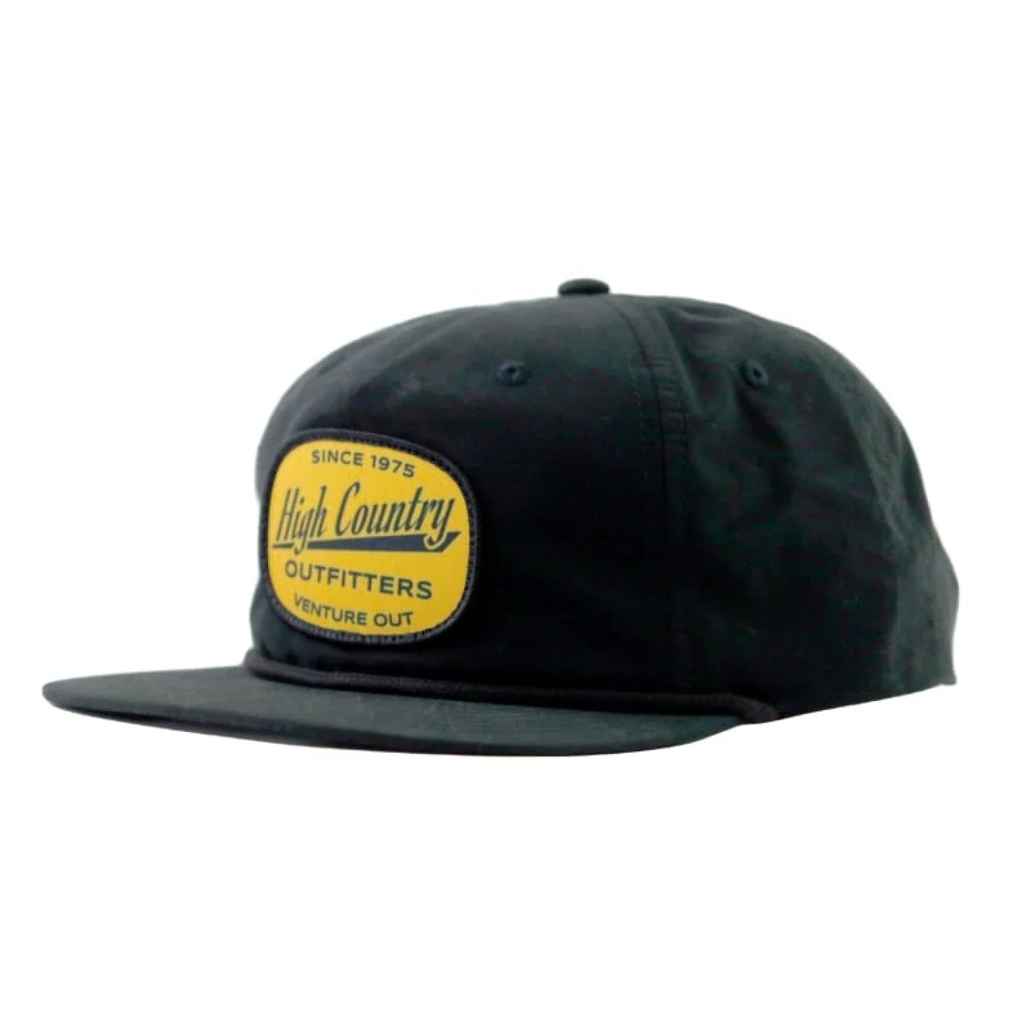 High Country Outfitters 11. HATS - HATS BILLED - HATS BILLED High Country Venture Out Rope Hat BLACK