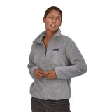 Patagonia 02. WOMENS APPAREL - WOMENS HOODIES|SWEATERS - WOMENS PO Q ZIP Women's Los Gatos 1/4 Zip SGRY SALT GREY