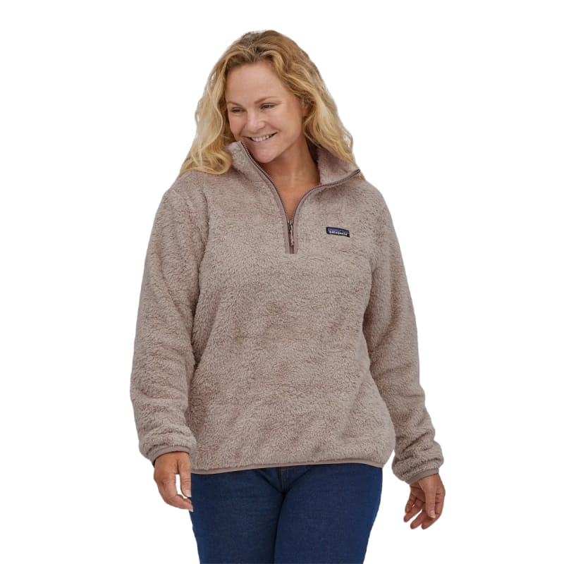 Patagonia 02. WOMENS APPAREL - WOMENS HOODIES|SWEATERS - WOMENS PO Q ZIP Women's Los Gatos 1/4 Zip STPE SHROOM TAUPE