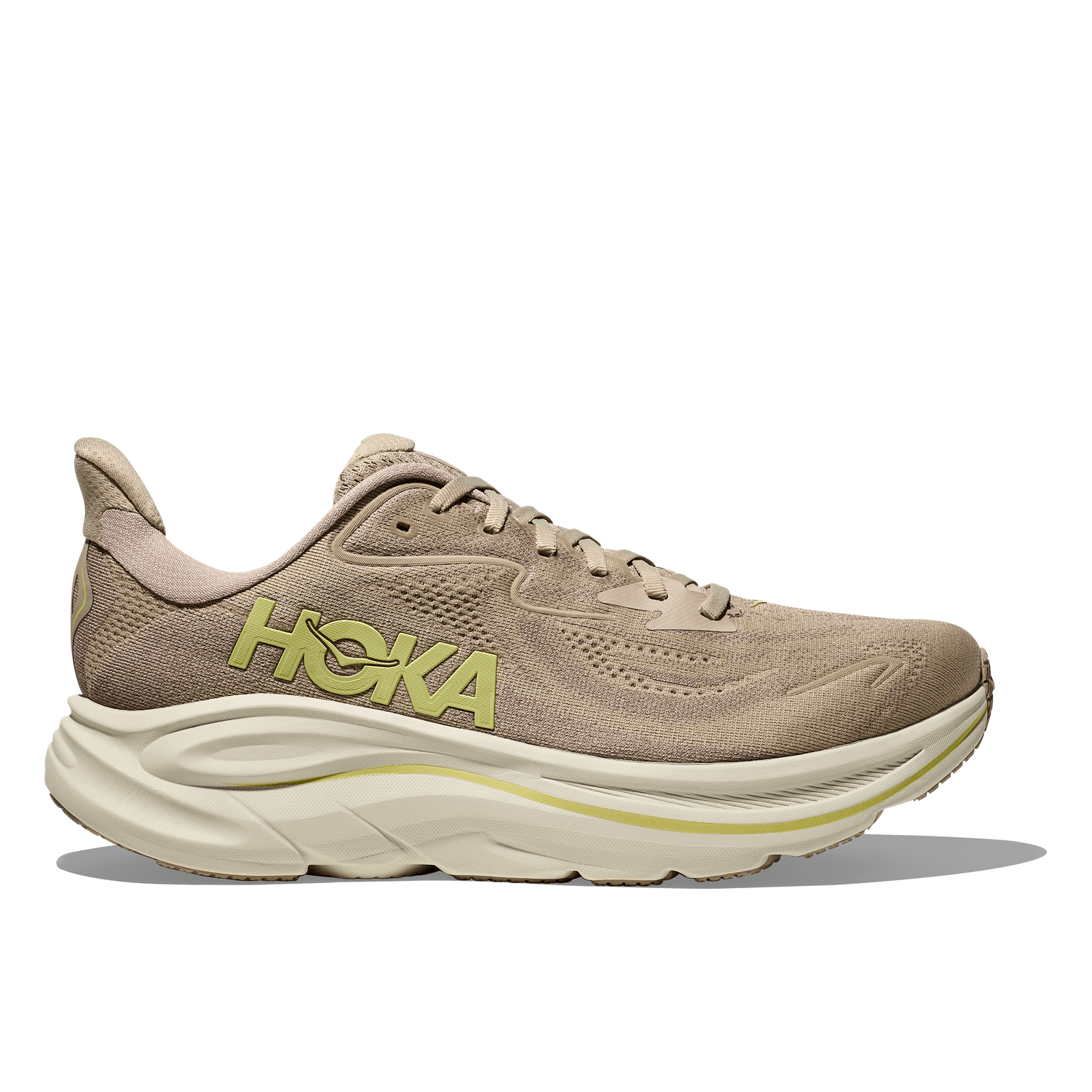 HOKA 04. MENS FOOTWEAR - MENS SHOES - MENS SHOES RUNNING Men's Clifton 10 RNN RAW LINEN | STONE