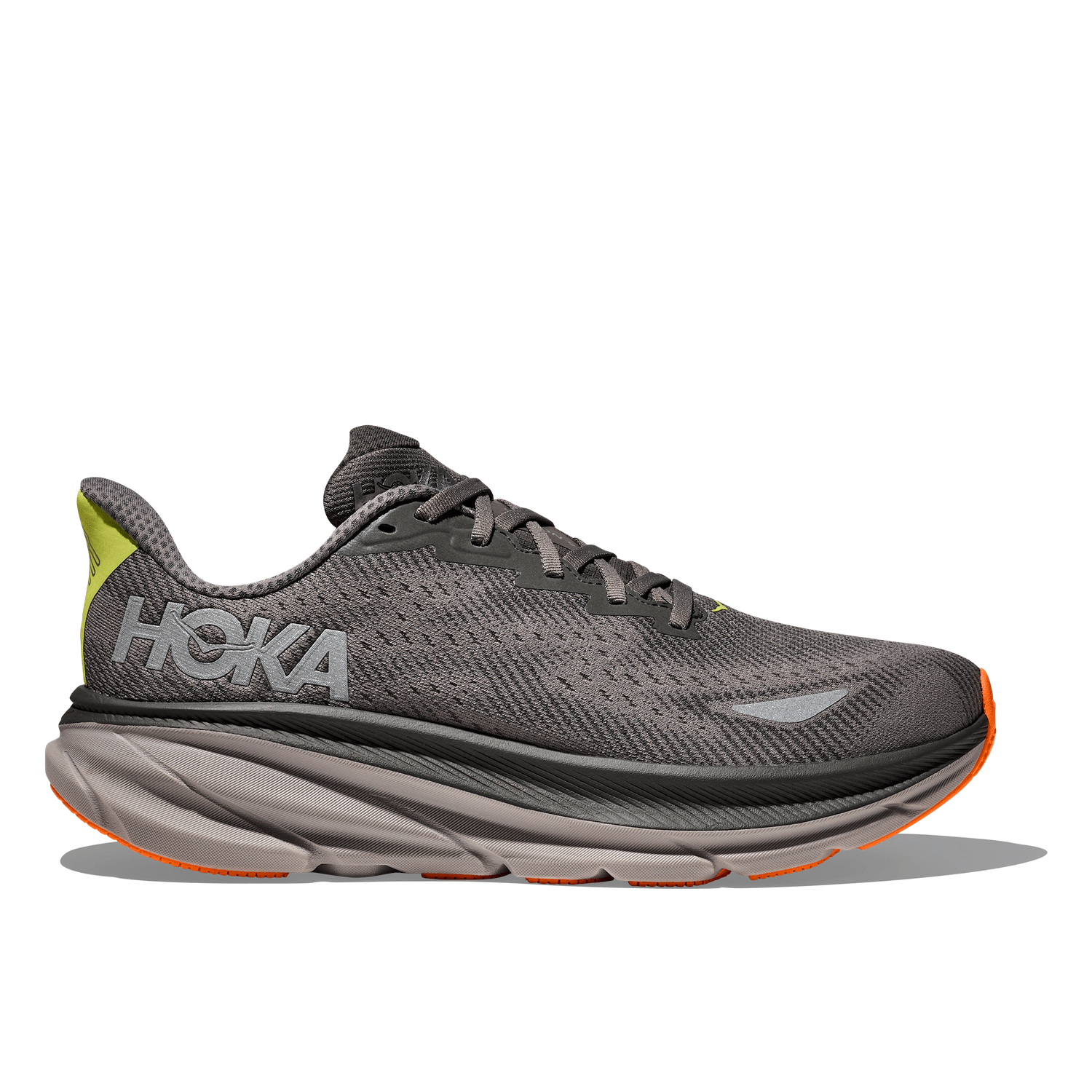 HOKA 04. MENS FOOTWEAR - MENS SHOES - MENS SHOES RUNNING Men's Clifton 9 GTX ALTG ASPHALT GREY | GRAVEL