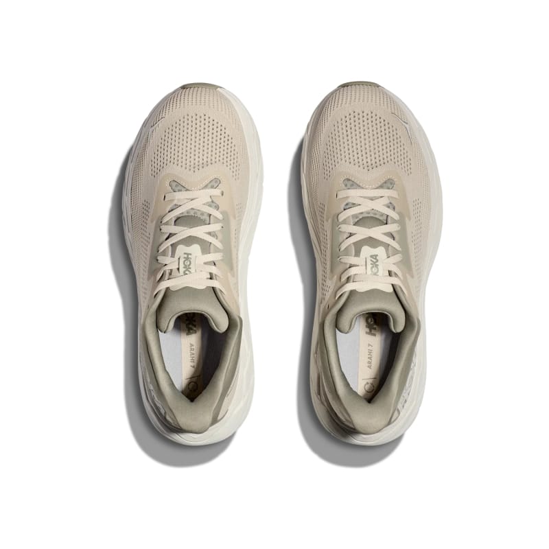 Hoka One One 04. MENS FOOTWEAR - MENS SHOES - MENS SHOES RUNNING Men's Arahi 7 OKB OAT MILK | BARLEY