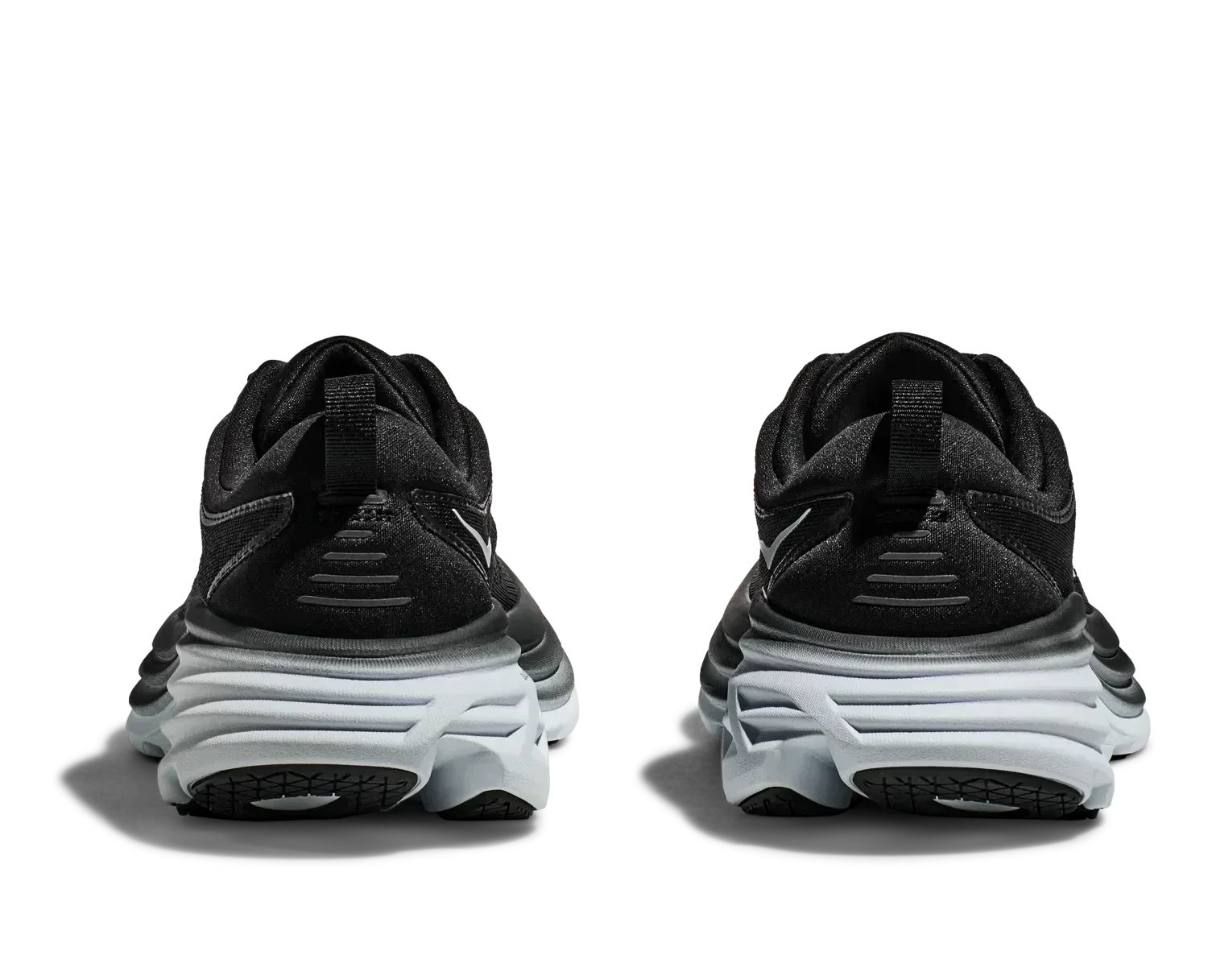 Hoka One One 04. MENS FOOTWEAR - MENS SHOES - MENS SHOES RUNNING Men's Bondi 8 BWHT BLACK | WHITE