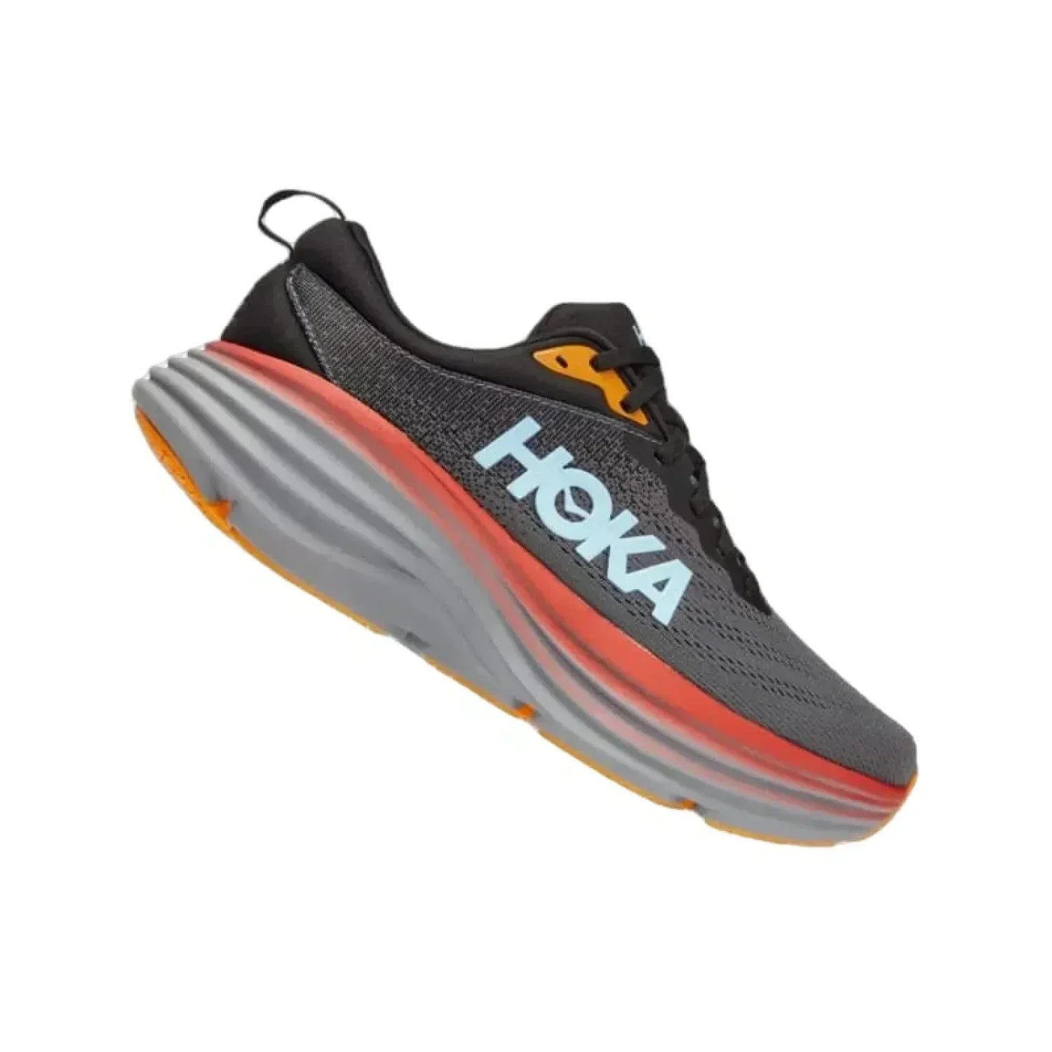 Hoka One One 04. MENS FOOTWEAR - MENS SHOES - MENS SHOES RUNNING Men's Bondi 8 ANTHRACITE | CASTLEROCK