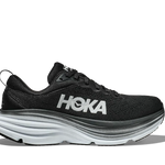 Hoka One One 04. MENS FOOTWEAR - MENS SHOES - MENS SHOES RUNNING Men's Bondi 8 BWHT BLACK | WHITE