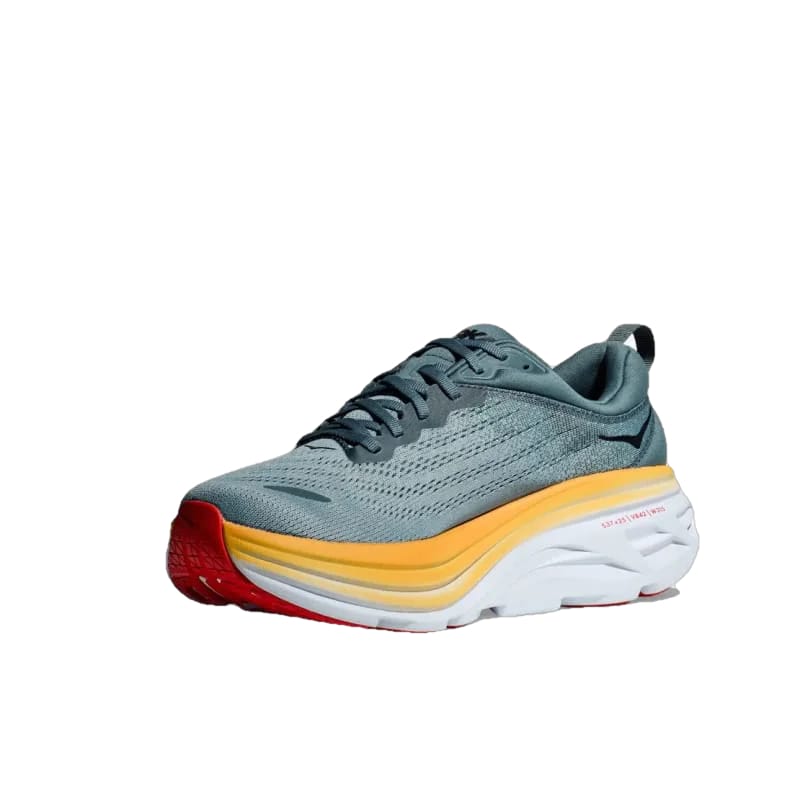 Hoka One One 04. MENS FOOTWEAR - MENS SHOES - MENS SHOES RUNNING Men's Bondi 8 GOBLIN BLUE | MOUNTAIN SPRING