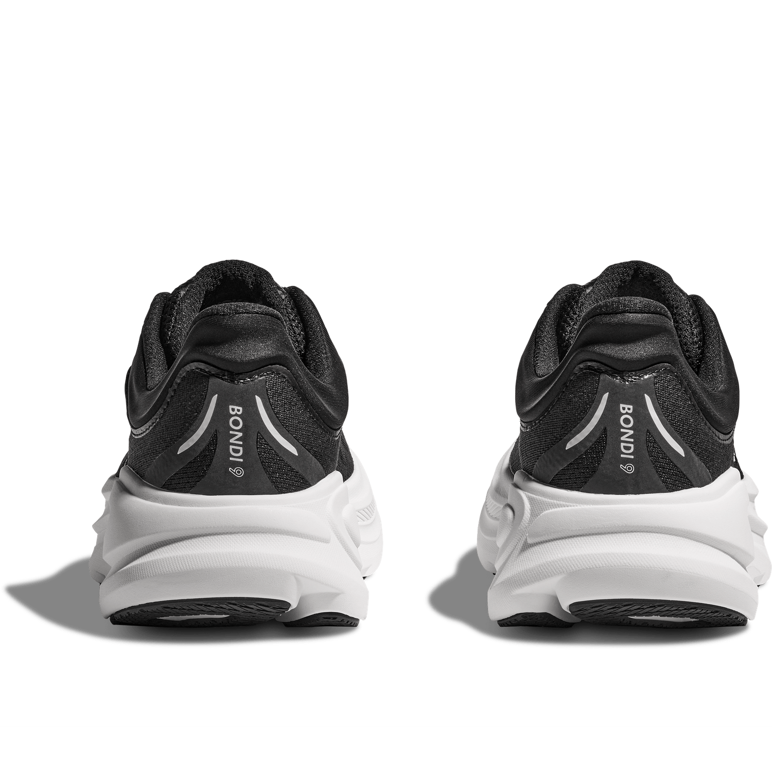 Hoka One One 04. MENS FOOTWEAR - MENS SHOES - MENS SHOES RUNNING Men's Bondi 9 BLACK | WHITE