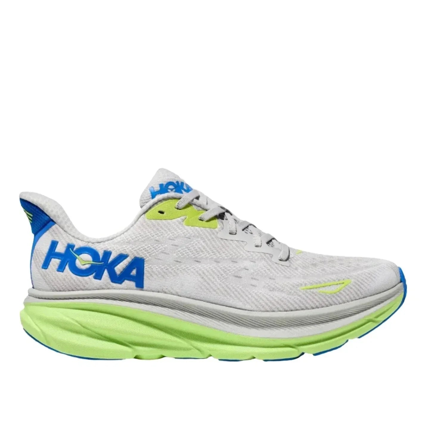 Hoka One One 04. MENS FOOTWEAR - MENS SHOES - MENS SHOES RUNNING Men's Clifton 9 STLC STARDUST | ELECTRIC COBALT