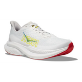 Hoka One One 04. MENS FOOTWEAR - MENS SHOES - MENS SHOES RUNNING Men's Mach 6 WNCL WHITE | NIMBUS CLOUD