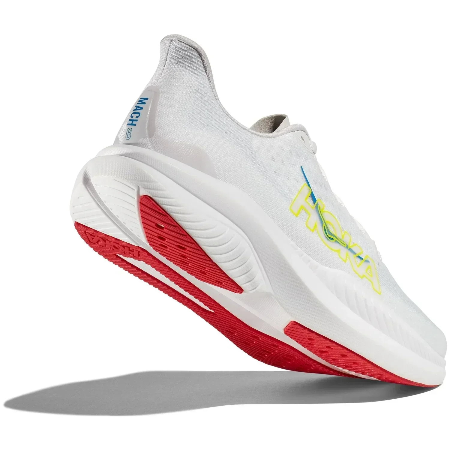 Hoka One One 04. MENS FOOTWEAR - MENS SHOES - MENS SHOES RUNNING Men's Mach 6 WNCL WHITE | NIMBUS CLOUD