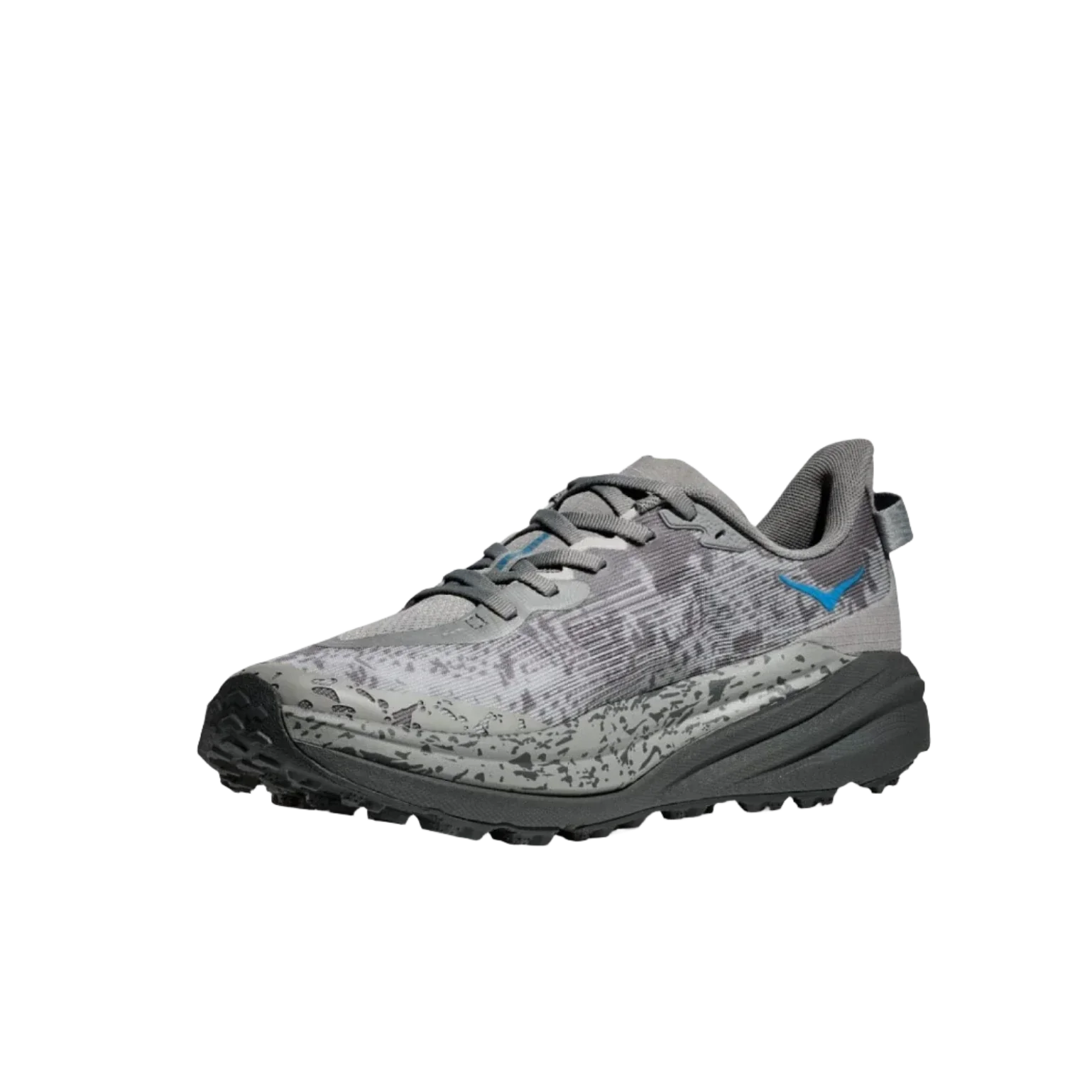 Hoka One One 04. MENS FOOTWEAR - MENS SHOES - MENS SHOES RUNNING Men's Speedgoat 6 GCG GALACTIC GREY | HOKA BLUE