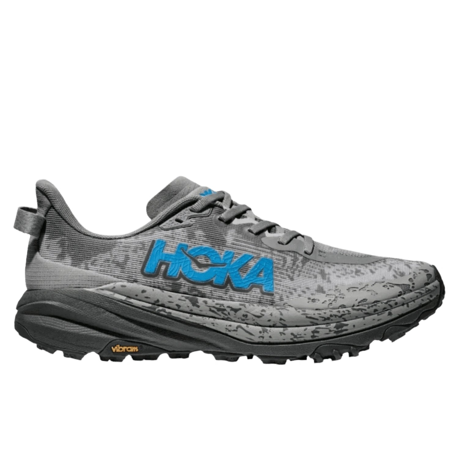 Hoka One One 04. MENS FOOTWEAR - MENS SHOES - MENS SHOES RUNNING Men's Speedgoat 6 GCG GALACTIC GREY | HOKA BLUE