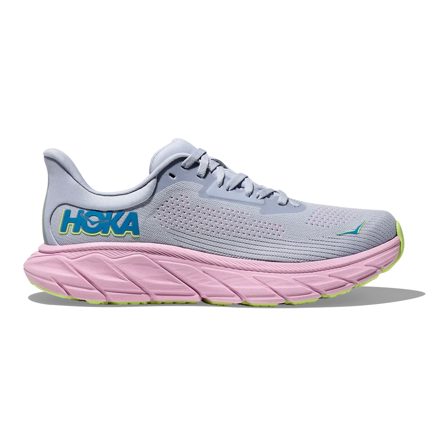 Hoka One One 05. WOMENS FOOTWEAR - WOMENS SHOES - WOMENS SHOES HIKING Women's Arahi 7 GLP GULL | PINK TWILIGHT