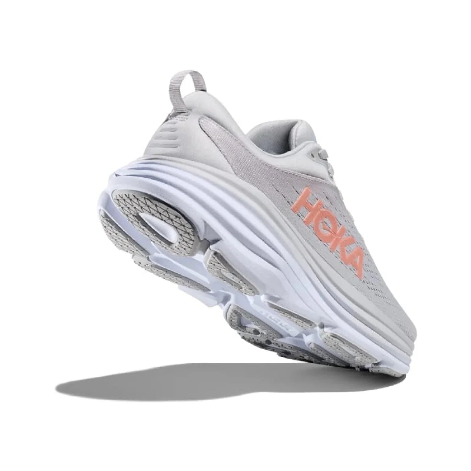 Hoka One One 05. WOMENS FOOTWEAR - WOMENS SHOES - WOMENS SHOES RUNNING Women's Bondi 8 HARBOR MIST | LUNAR ROCK