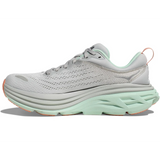 Hoka One One 05. WOMENS FOOTWEAR - WOMENS SHOES - WOMENS SHOES RUNNING Women's Bondi 8 SQB STARDUST | AQUA BREEZE