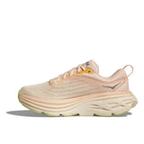 Hoka One One 05. WOMENS FOOTWEAR - WOMENS SHOES - WOMENS SHOES RUNNING Women's Bondi 8 CMV CREAM | VANILLA