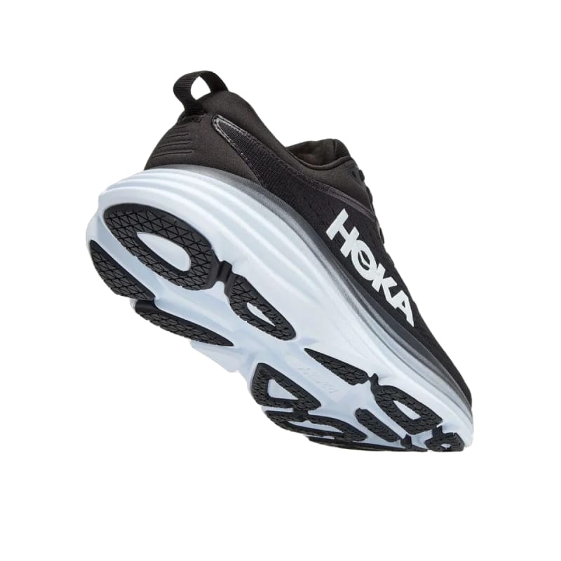 Hoka One One 05. WOMENS FOOTWEAR - WOMENS SHOES - WOMENS SHOES RUNNING Women's Bondi 8 BLACK | WHITE