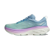 Hoka One One 05. WOMENS FOOTWEAR - WOMENS SHOES - WOMENS SHOES RUNNING Women's Bondi 8 ABSO AIRY BLUE | SUNLIT OCEAN