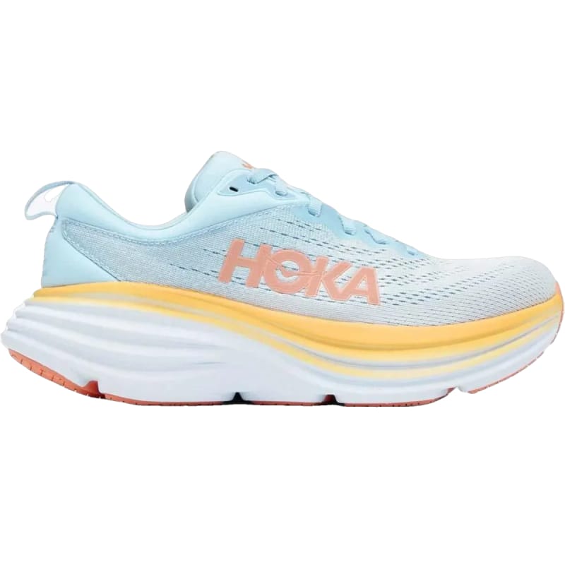 Hoka One One 05. WOMENS FOOTWEAR - WOMENS SHOES - WOMENS SHOES RUNNING Women's Bondi 8 SUMMER SONG | COUNTRY AIR