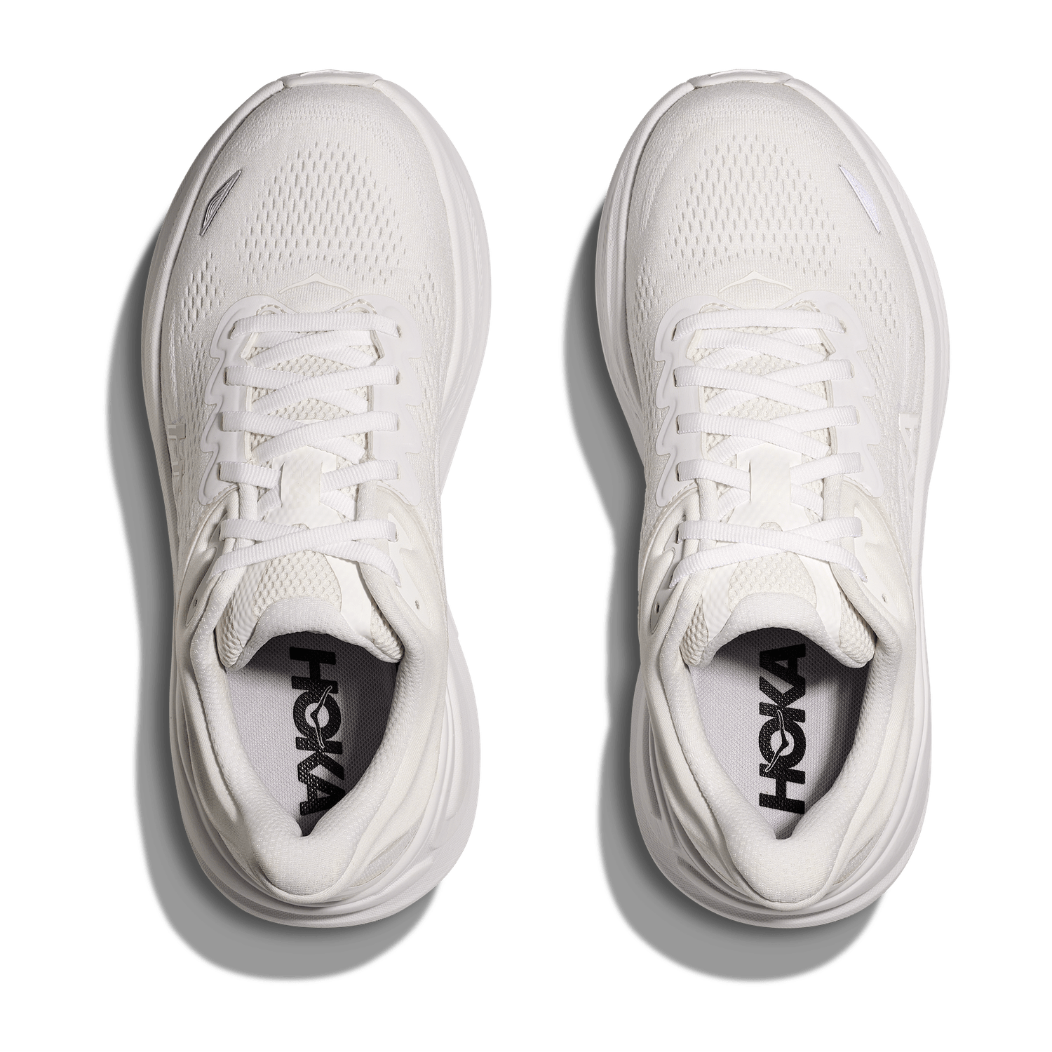 Hoka One One 05. WOMENS FOOTWEAR - WOMENS SHOES - WOMENS SHOES RUNNING Women's Bondi 9 WHITE | WHITE