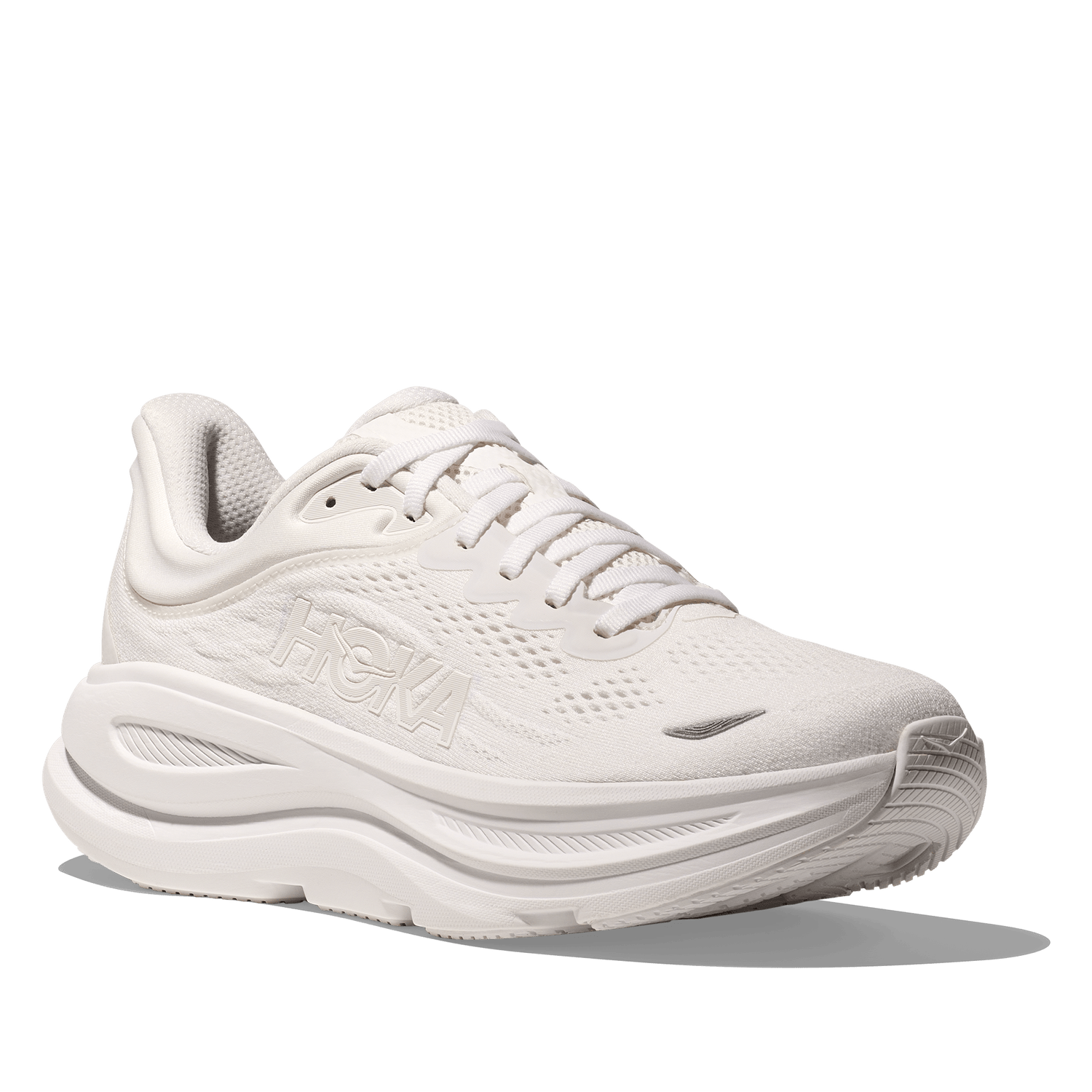 Hoka One One 05. WOMENS FOOTWEAR - WOMENS SHOES - WOMENS SHOES RUNNING Women's Bondi 9 WHITE | WHITE