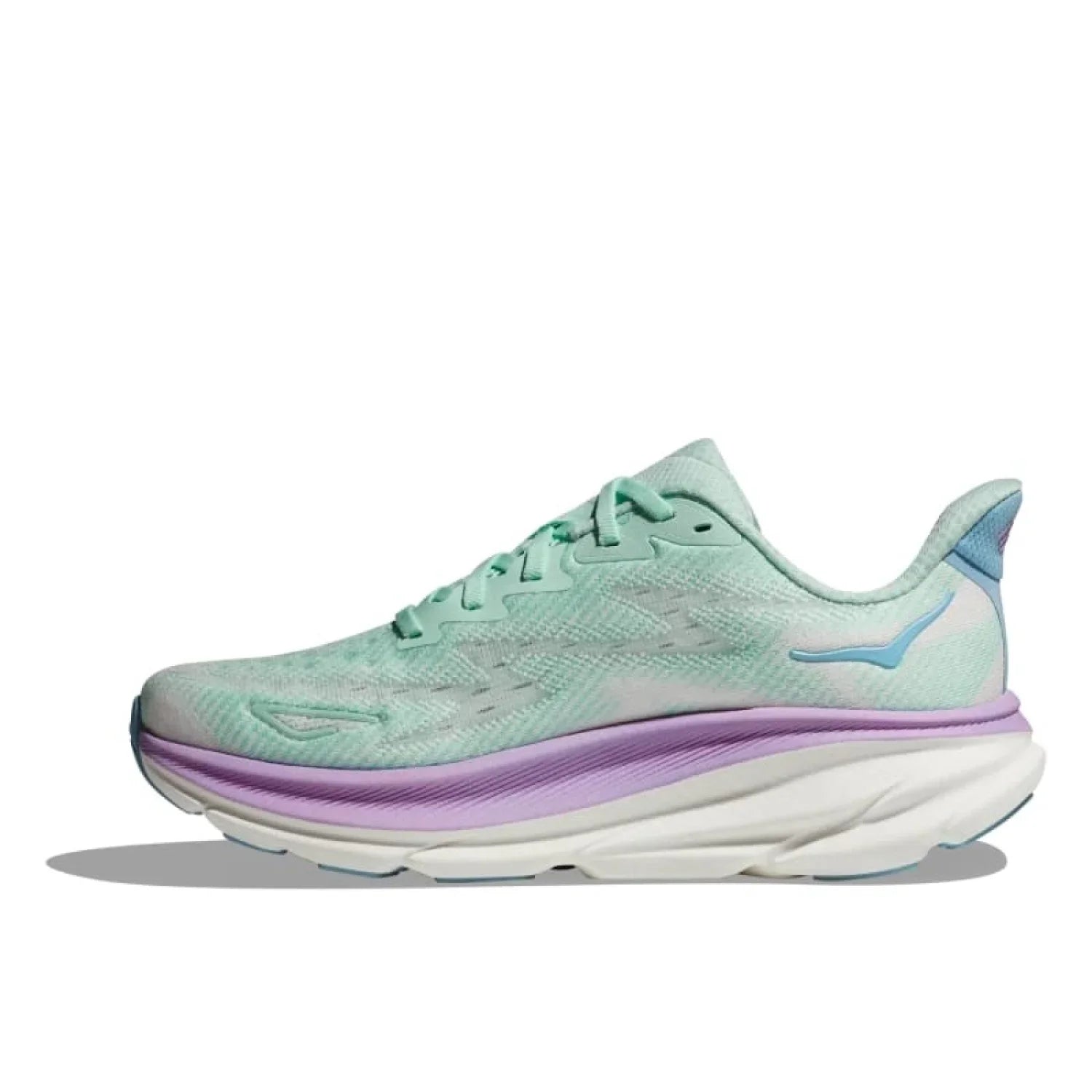 Hoka One One 05. WOMENS FOOTWEAR - WOMENS SHOES - WOMENS SHOES RUNNING Women's Clifton 9 SOLM SUNLIT OCEAN | LILAC MIST