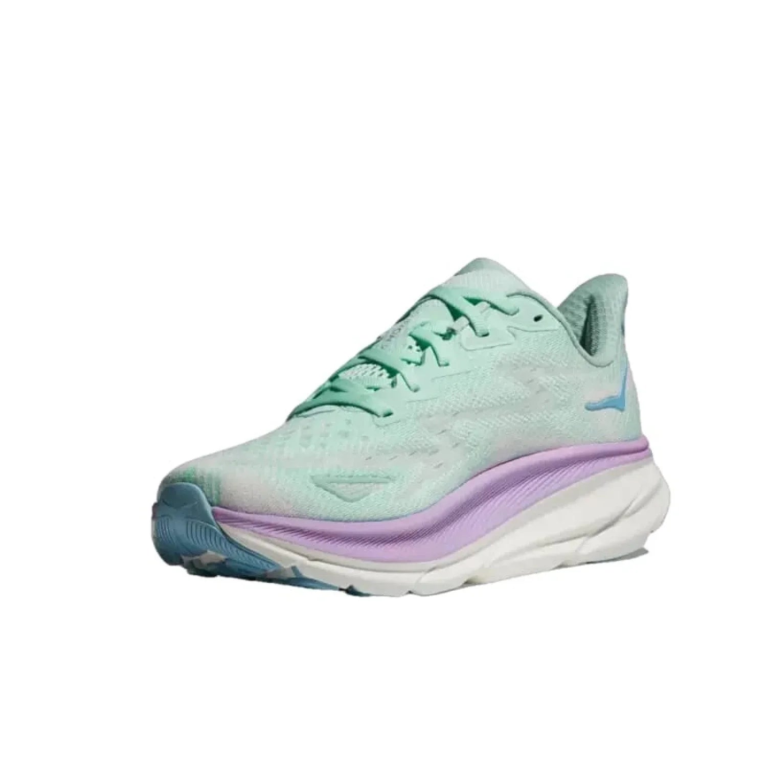 Hoka One One 05. WOMENS FOOTWEAR - WOMENS SHOES - WOMENS SHOES RUNNING Women's Clifton 9 SOLM SUNLIT OCEAN | LILAC MIST