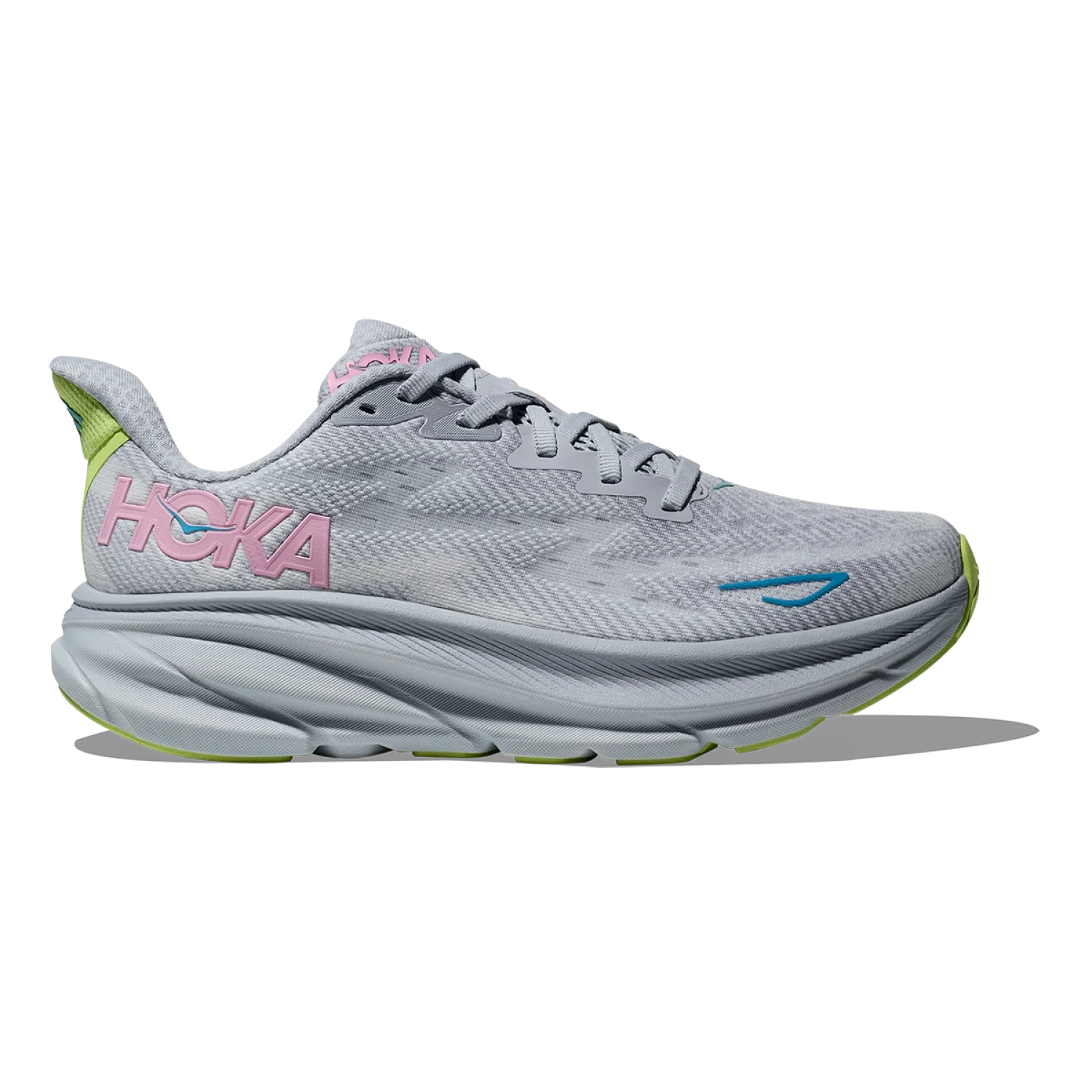 Hoka One One 05. WOMENS FOOTWEAR - WOMENS SHOES - WOMENS SHOES RUNNING Women's Clifton 9 GLLS GULL | SEA ICE