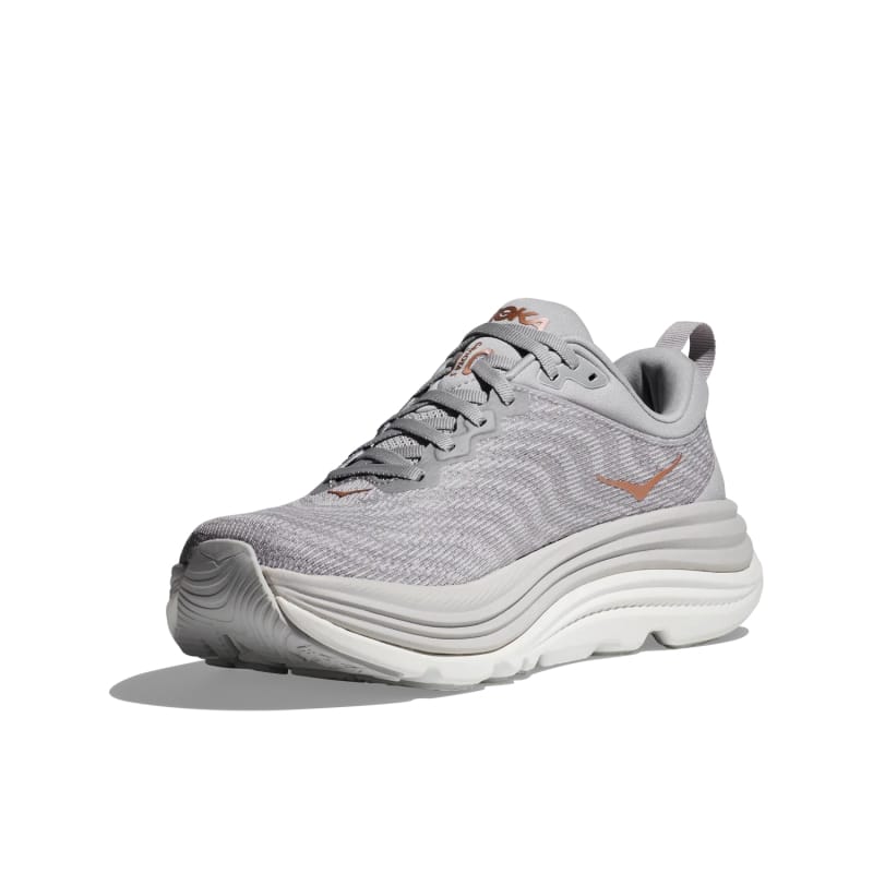 Hoka One One 05. WOMENS FOOTWEAR - WOMENS SHOES - WOMENS SHOES RUNNING Women's Gaviota 5 HMRG HARBOR MIST | ROSE GOLD