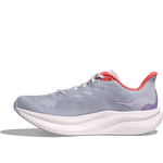 Hoka One One 05. WOMENS FOOTWEAR - WOMENS SHOES - WOMENS SHOES RUNNING Women's Mach 6 PALE DUSK | GULL