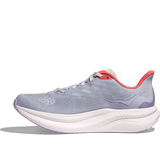 Hoka One One 05. WOMENS FOOTWEAR - WOMENS SHOES - WOMENS SHOES RUNNING Women's Mach 6 PALE DUSK | GULL