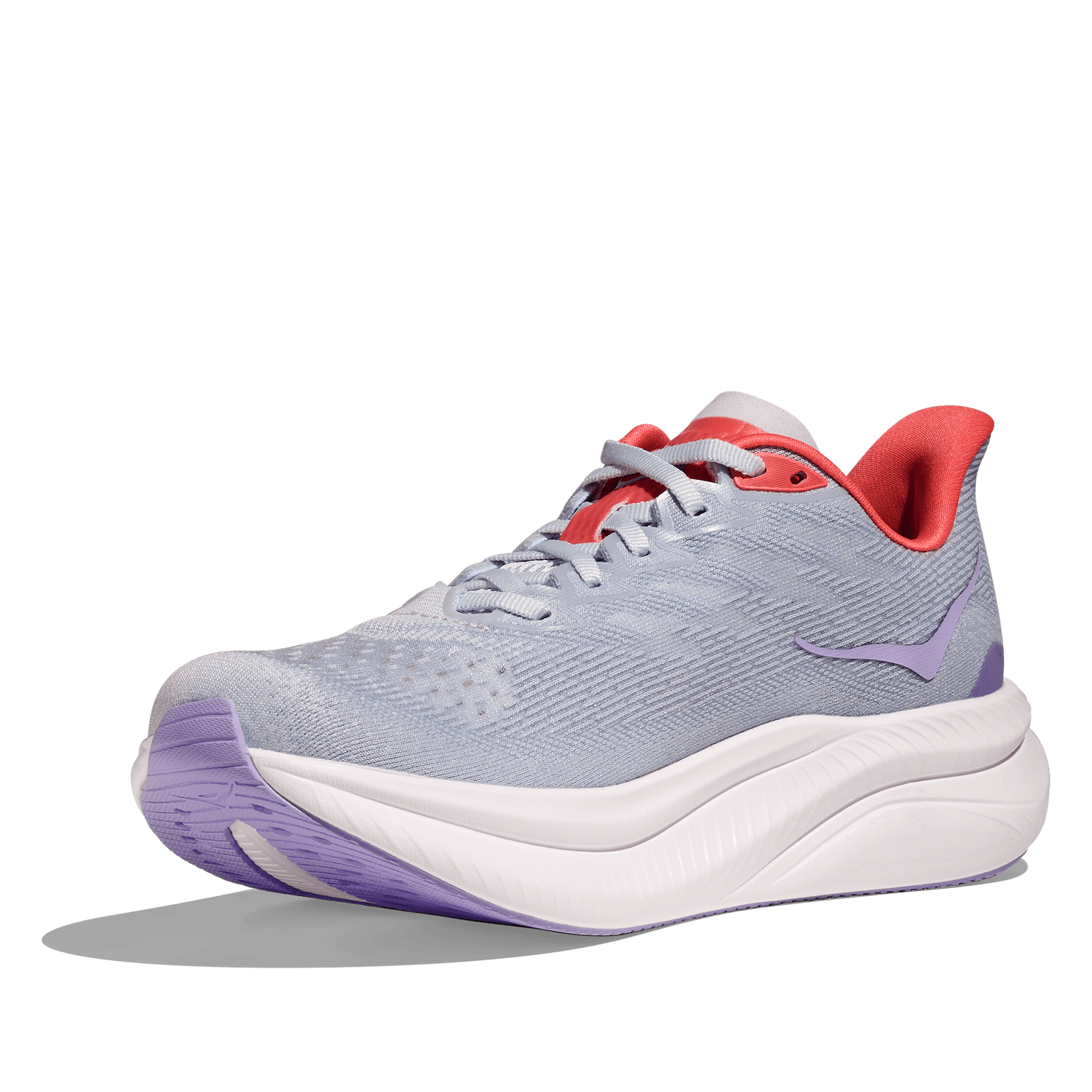 Hoka One One 05. WOMENS FOOTWEAR - WOMENS SHOES - WOMENS SHOES RUNNING Women's Mach 6 PALE DUSK | GULL