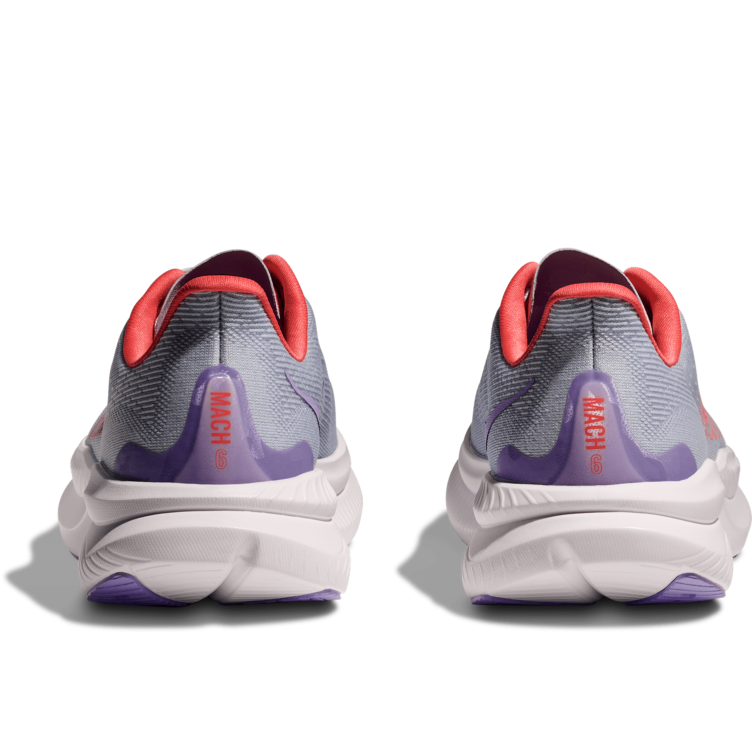 Hoka One One 05. WOMENS FOOTWEAR - WOMENS SHOES - WOMENS SHOES RUNNING Women's Mach 6 PALE DUSK | GULL