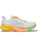 Hoka One One 05. WOMENS FOOTWEAR - WOMENS SHOES - WOMENS SHOES RUNNING Women's Mach 6 FROST | STARLIGHT GLOW