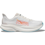 Hoka One One 05. WOMENS FOOTWEAR - WOMENS SHOES - WOMENS SHOES RUNNING Women's Mach 6 WNCL WHITE | NIMBUS CLOUD