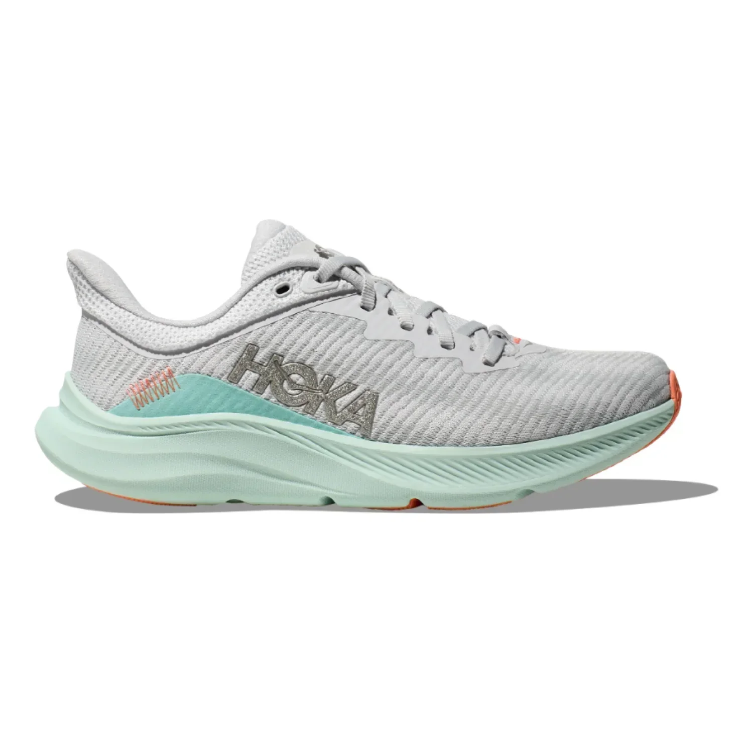 Hoka One One 05. WOMENS FOOTWEAR - WOMENS SHOES - WOMENS SHOES RUNNING Women's Solimar SQB STARDUST | AQUA BREEZE