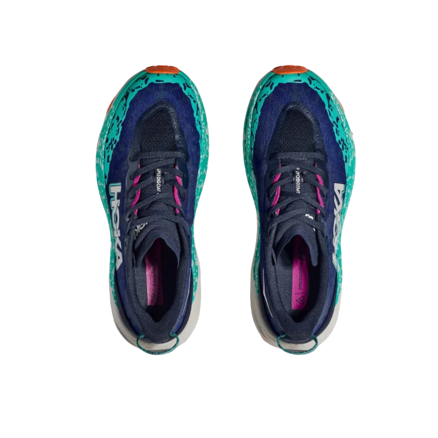 Hoka One One 05. WOMENS FOOTWEAR - WOMENS SHOES - WOMENS SHOES RUNNING Women's Speedgoat 6 VYM VARSITY NAVY | METEOR