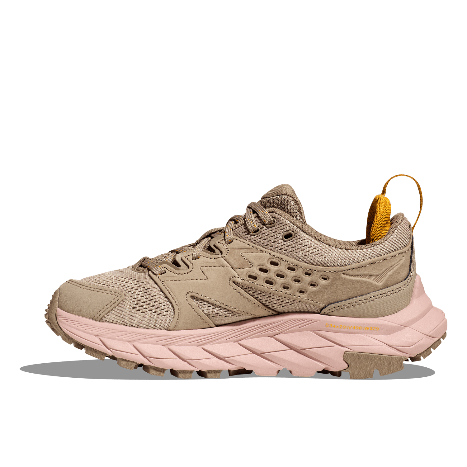 HOKA 05. WOMENS FOOTWEAR - WOMENS SHOES - WOMENS SHOES HIKING Women's Anacapa Breeze Low OXFORD TAN | PEACH WHIP