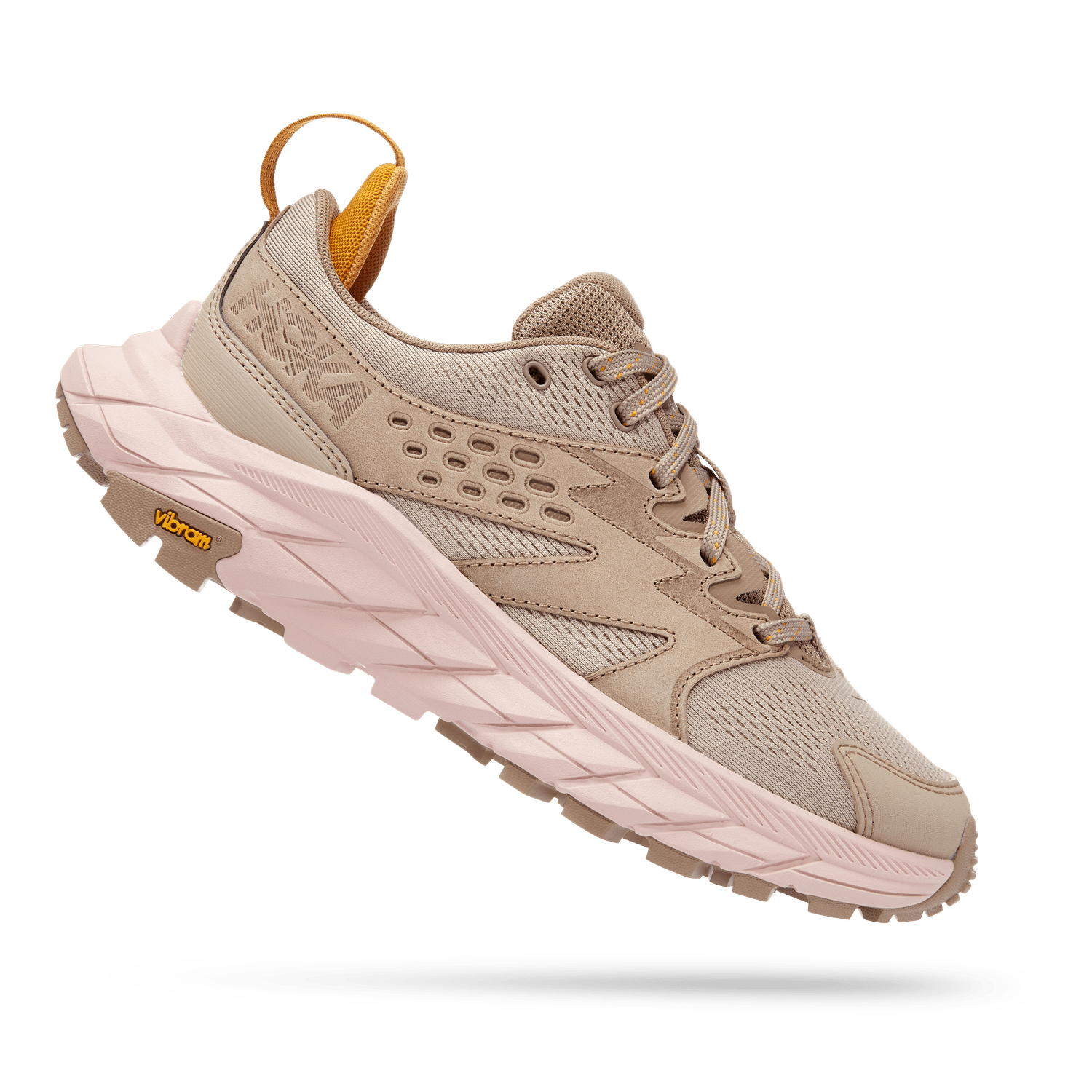 HOKA 05. WOMENS FOOTWEAR - WOMENS SHOES - WOMENS SHOES HIKING Women's Anacapa Breeze Low OXFORD TAN | PEACH WHIP